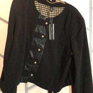 Chico’s Black Label Military Jacket